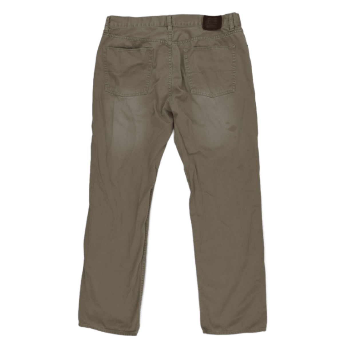 Ralph Lauren Chino Trousers Beige 36W 32 In Cotton Mens