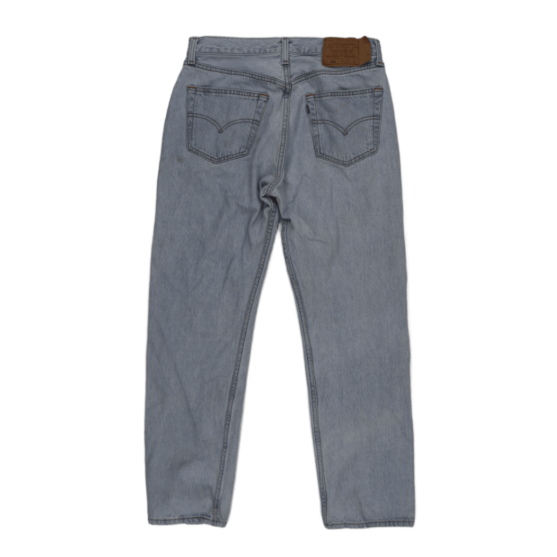 Levi's 501 Original Fit Light Blue Vintage Jeans W33 L30 100% Cotton Straight Leg Made in USA