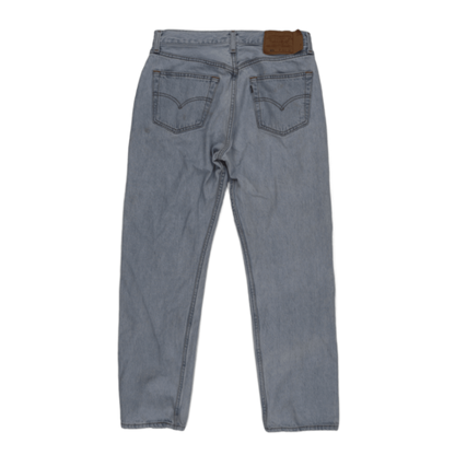 Levi's 501 Original Fit Light Blue Vintage Jeans W33 L30 100% Cotton Straight Leg Made in USA