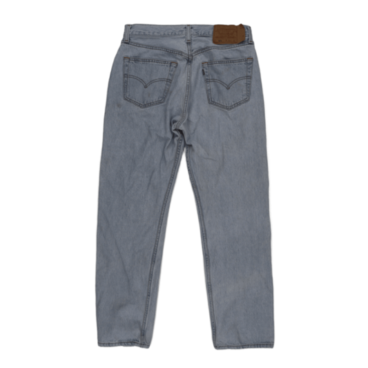 Levi's 501 Original Fit Light Blue Vintage Jeans W33 L30 100% Cotton Straight Leg Made in USA