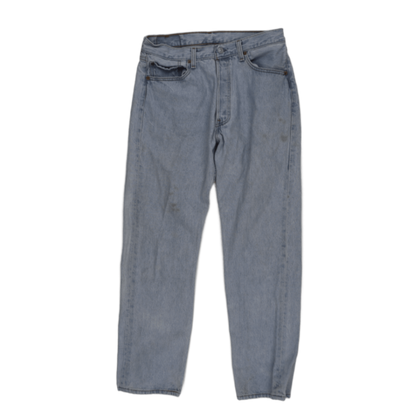 Levi's 501 Original Fit Light Blue Vintage Jeans W33 L30 100% Cotton Straight Leg Made in USA