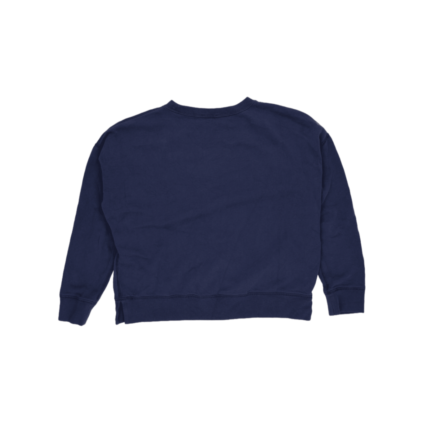 Ralph Lauren Polo Navy Logo Sweatshirt Men Crew Neck Medium Cotton