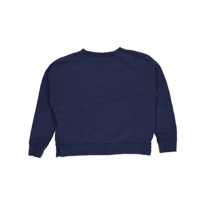 Ralph Lauren Polo Navy Logo Sweatshirt Men Crew Neck Medium Cotton