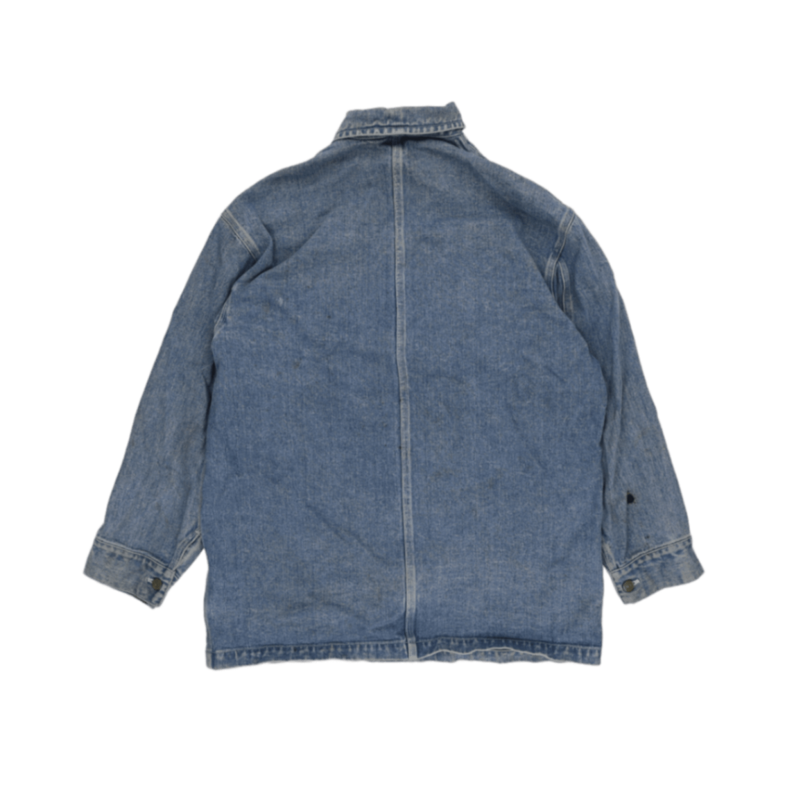 Lauren Ralph Lauren Vintage Denim Utility Jacket Light Blue Small 100% Cotton