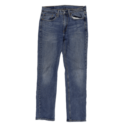 Levi's 514 Straight Fit Blue Jeans W31 L32 Cotton Denim Vintage