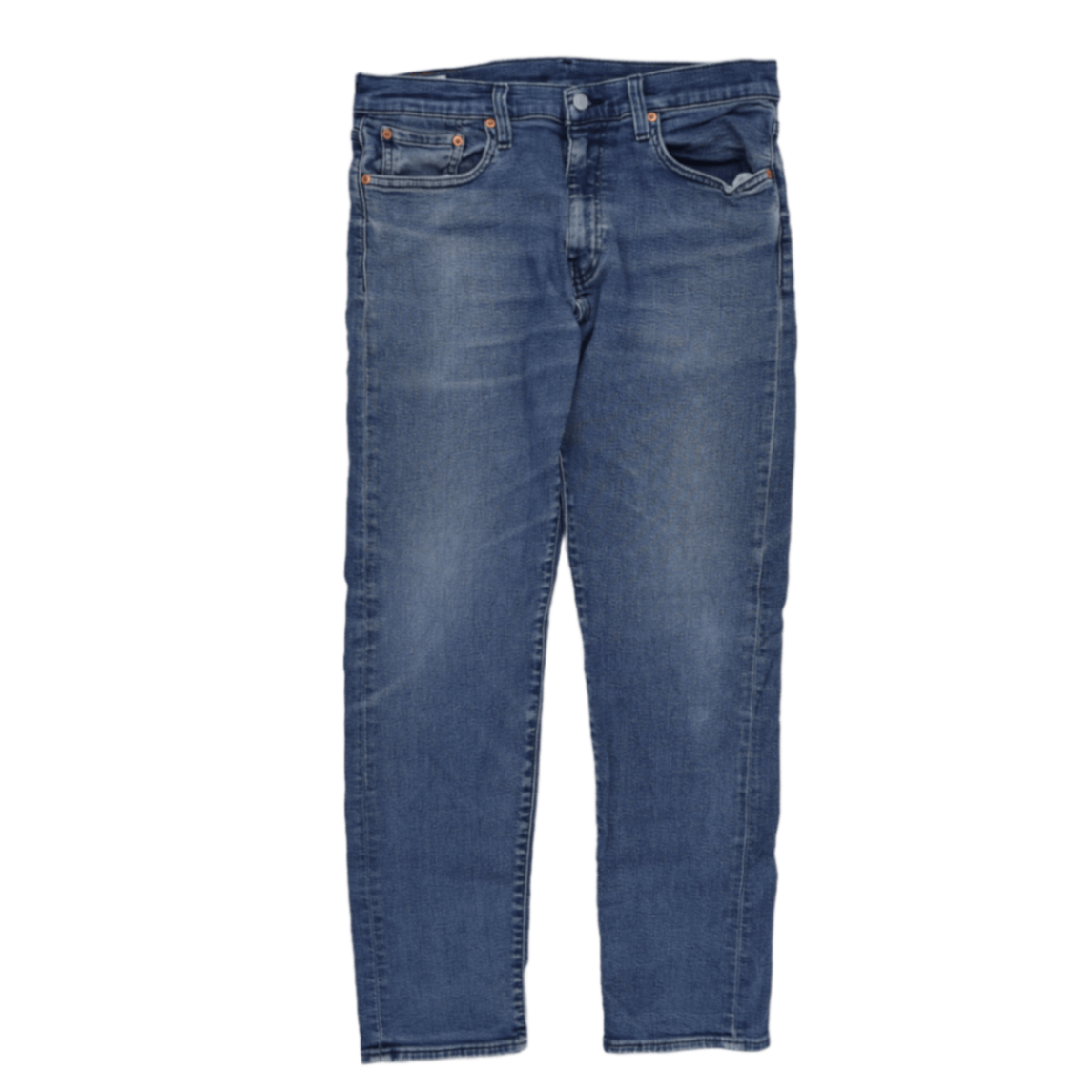 Levi's 502 Regular Taper Blue Jeans W33 L32 Cotton Mens