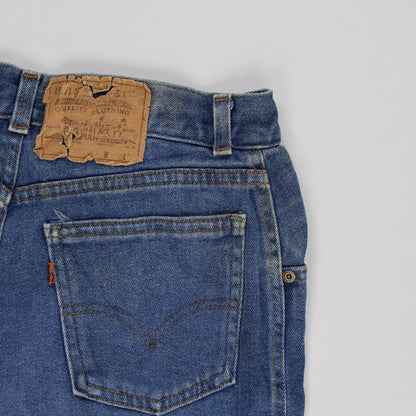 Levi's Vintage Blue Denim Straight Leg Jeans W32 L30 100% Cotton