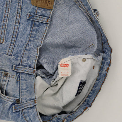 Levi's 540 Relaxed Fit Jeans Light Blue W38 L31 100% Cotton Vintage