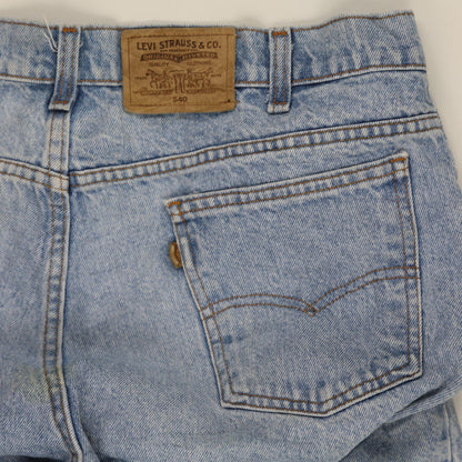 Levi's 540 Relaxed Fit Jeans Light Blue W38 L31 100% Cotton Vintage