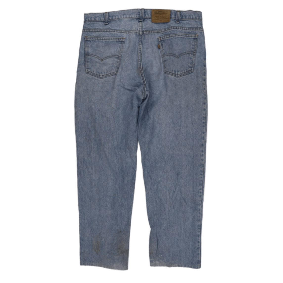 Levi's 540 Relaxed Fit Jeans Light Blue W38 L31 100% Cotton Vintage