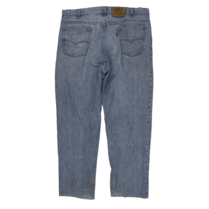Levi's 540 Relaxed Fit Jeans Light Blue W38 L31 100% Cotton Vintage