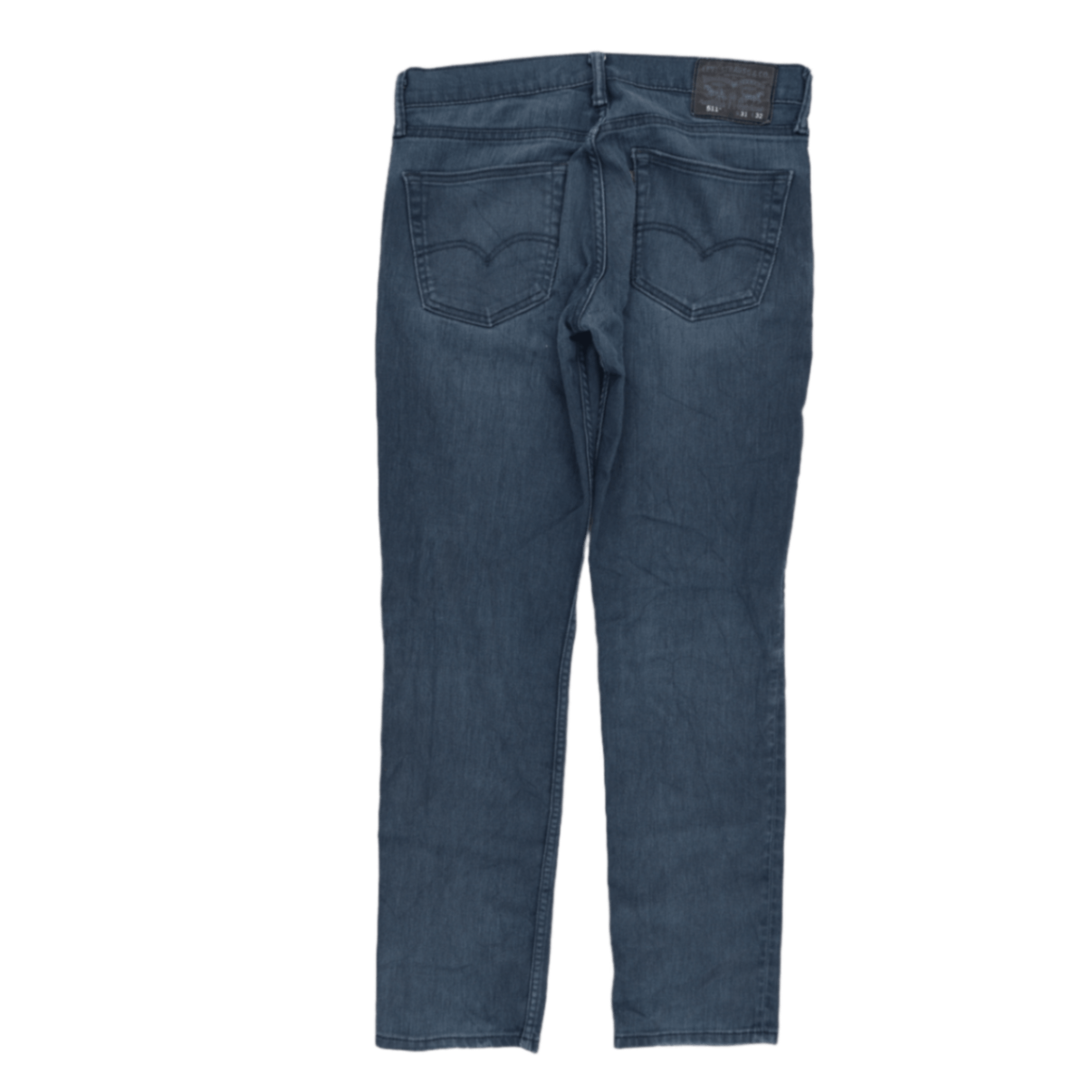 Levi's 511 Slim Fit Blue Jeans W31 L32 Cotton Stretch Denim