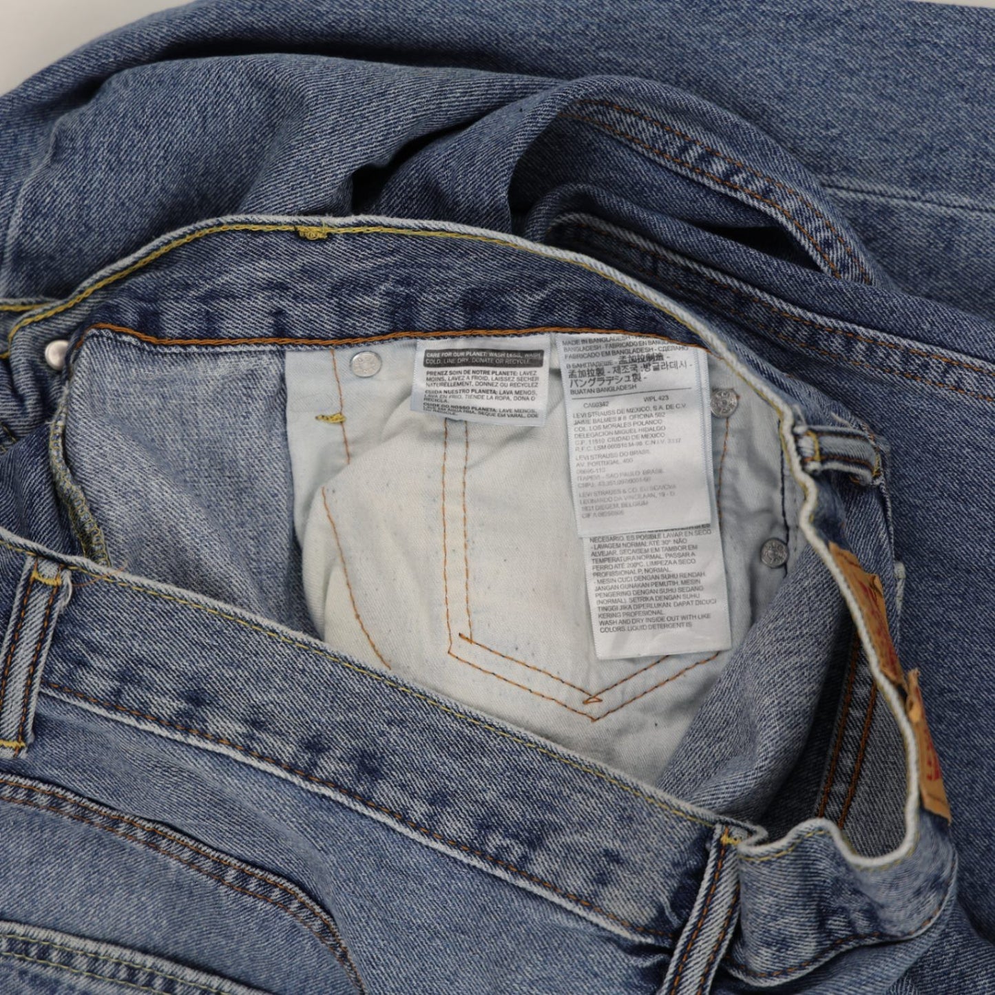 Levi's 550 Relaxed Fit Jeans Blue 36x29 Denim