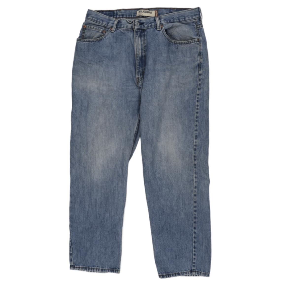 Levi's 550 Relaxed Fit Blue Denim Jeans W38 L32 100 Cotton Vintage