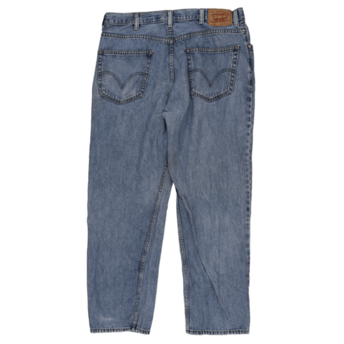 Levi's 550 Relaxed Fit Blue Denim Jeans W38 L32 100 Cotton Vintage