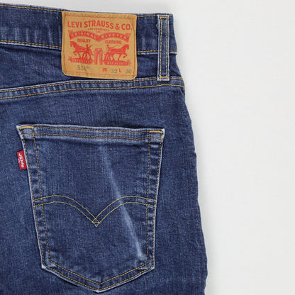 Levi's 514 Straight Fit Jeans Blue 32W x 30L Denim