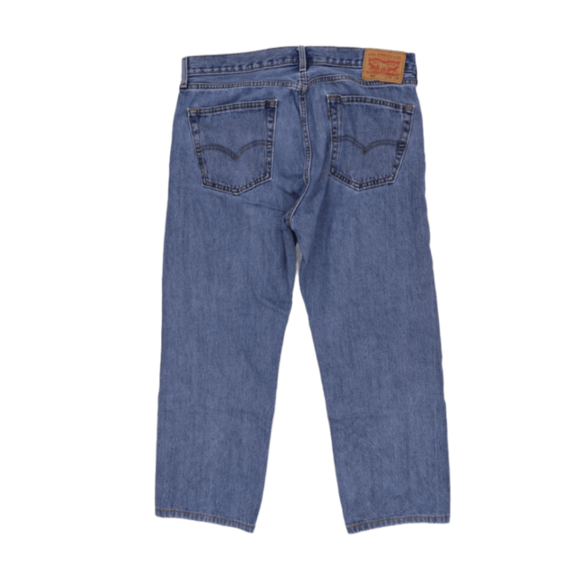 Levi's 505 Regular Fit Blue Denim Jeans W36 L29 Cotton Vintage