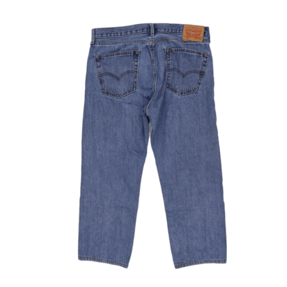 Levi's 505 Regular Fit Blue Denim Jeans W36 L29 Cotton Vintage