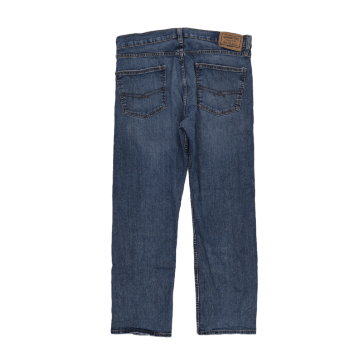 Levi Strauss Signature Gold Denim Jeans Blue 34x30 Cotton Straight Fit