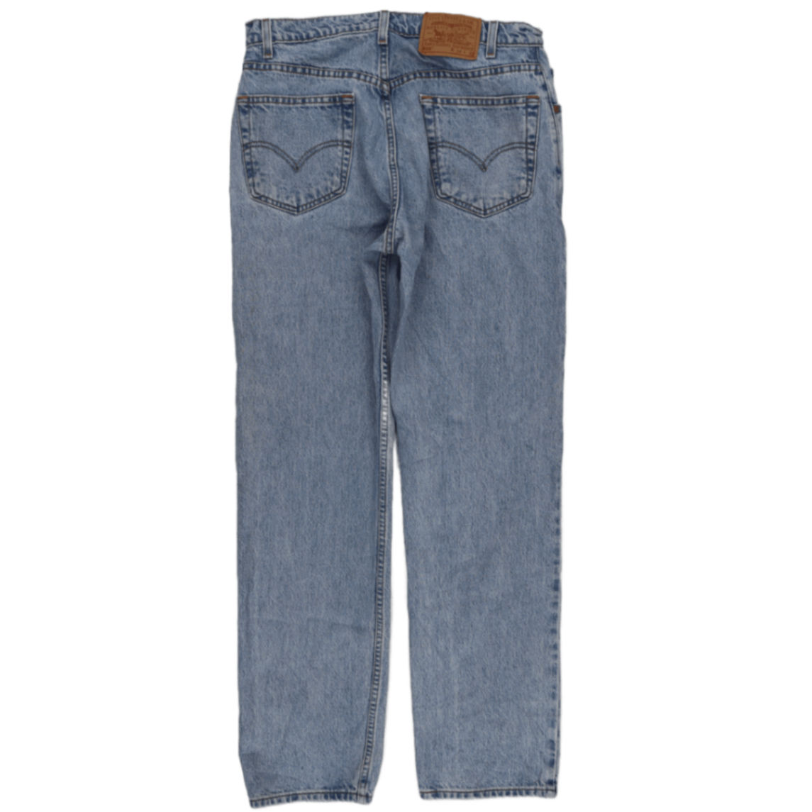 Levi's 505 Light Blue Vintage Straight Fit Jeans W34 L32 Cotton Denim