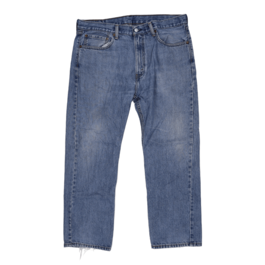 Levi's 505 Vintage Light Blue Straight Leg Jeans W31 L32 Cotton