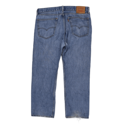 Levi's 505 Vintage Light Blue Straight Leg Jeans W31 L32 Cotton