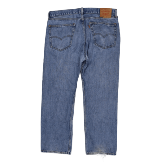 Levi's 505 Vintage Light Blue Straight Leg Jeans W31 L32 Cotton