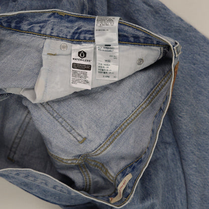 Levi's 501 Vintage Blue Straight Leg Jeans W32 L29 Cotton