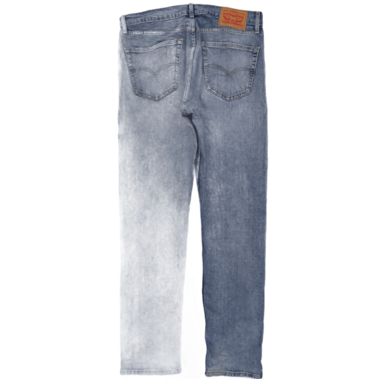 Levi's 505 Straight Leg Jeans Light Blue W32 L34 Cotton Denim