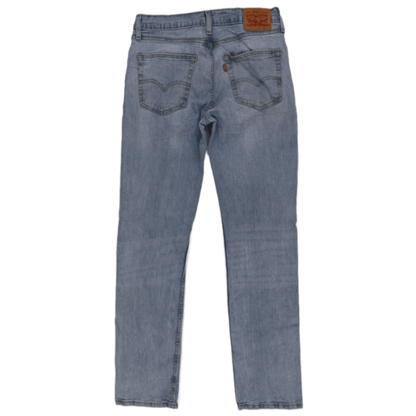 Levi's 514 Light Blue Straight Jeans W32 L34 Cotton for Men