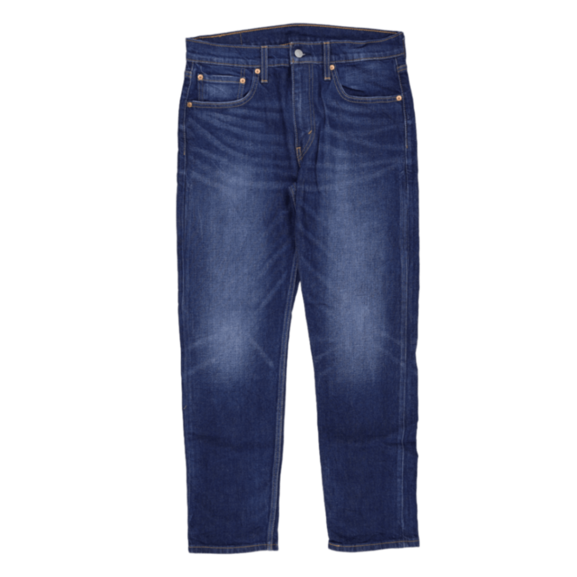 Levi's 502 Taper Fit Blue Denim Jeans W32 L30 Cotton Men's Clothing