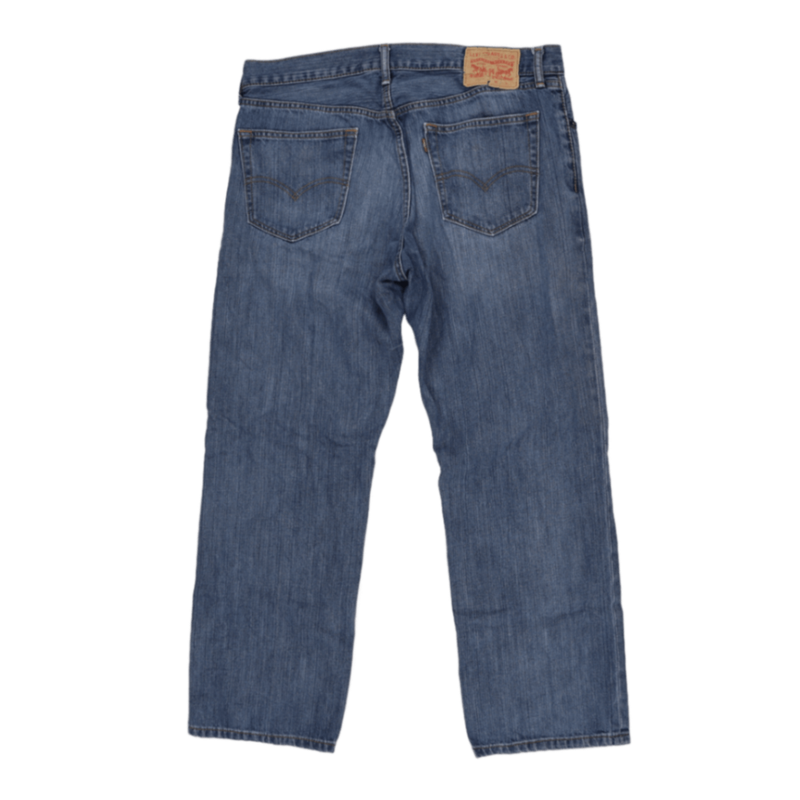 Levi's 550 Relaxed Fit Blue Denim Jeans W36 L30 Cotton Vintage