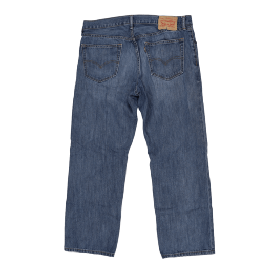 Levi's 550 Relaxed Fit Blue Denim Jeans W36 L30 Cotton Vintage