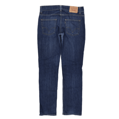 Levi's 511 Slim Fit Jeans Blue W34 L32 Cotton Blend Men's