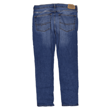 Levi Strauss Signature Men's Blue Regular Fit Jeans W36 L32 Cotton Blend Denim