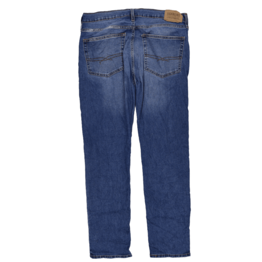 Levi Strauss Signature Men's Blue Regular Fit Jeans W36 L32 Cotton Blend Denim