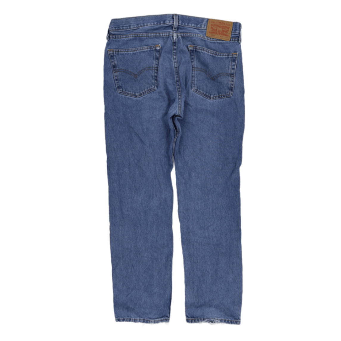 Levi's 505 Regular Fit Blue Denim Jeans W33 L30 Cotton Vintage