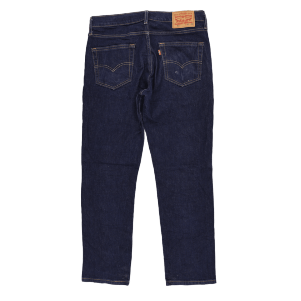 Levi's 511 Slim Fit Jeans Dark Blue W33 L30 99 Cotton 1 Elastane