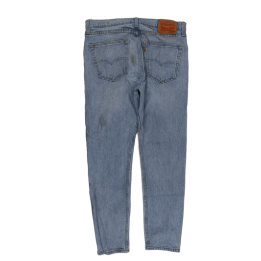 Levi's 512 Slim Tapered Jeans Light Blue W32 L30 Cotton Denim