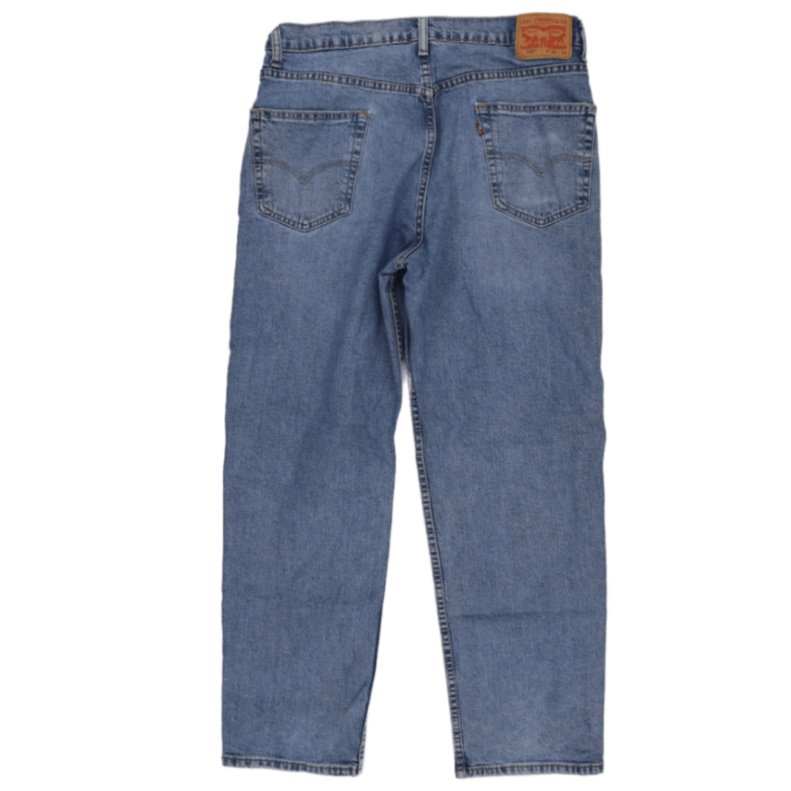 Levi's 550 Relaxed Fit Light Blue Jeans W36 L30 100% Cotton Vintage