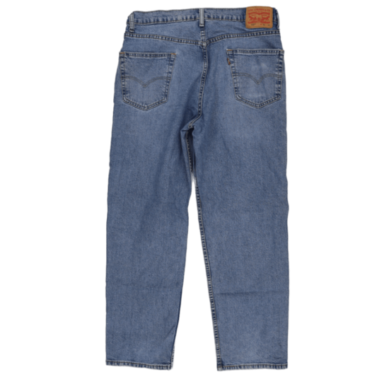 Levi's 550 Relaxed Fit Light Blue Jeans W36 L30 100% Cotton Vintage