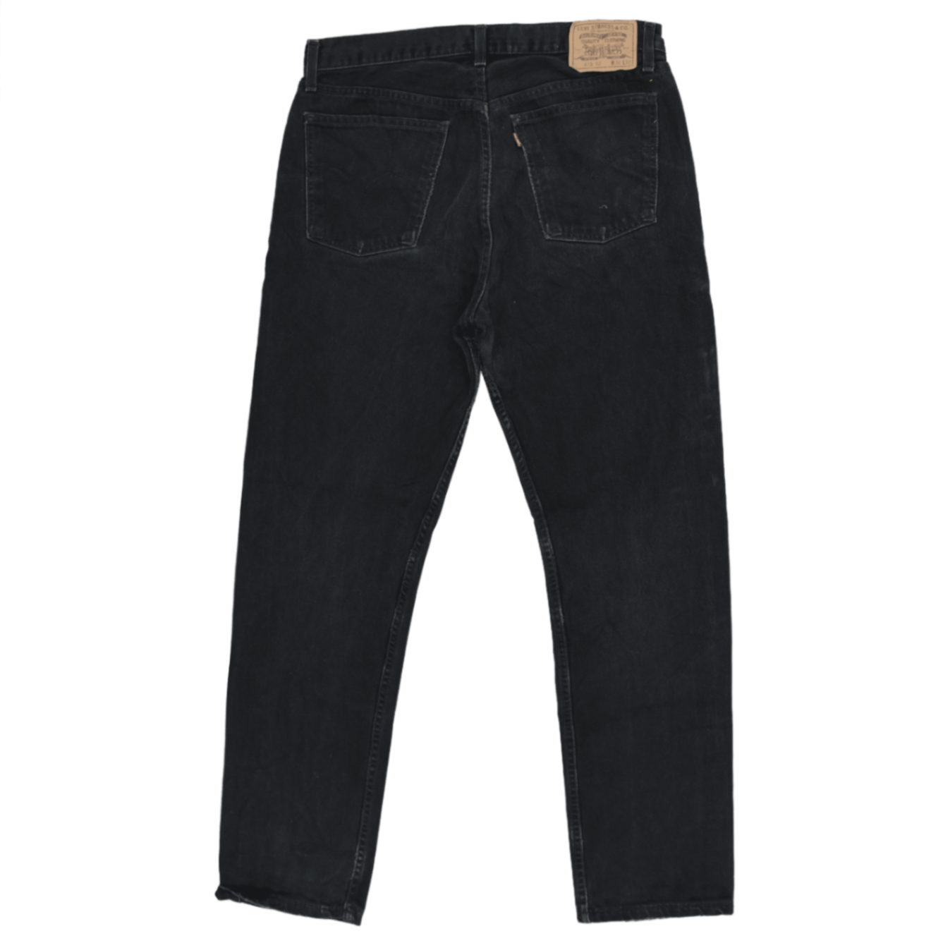 Levi's 615 Vintage Black Straight Fit Jeans W36 L32 Cotton