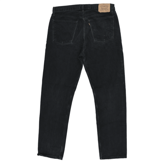 Levi's 615 Vintage Black Straight Fit Jeans W36 L32 Cotton