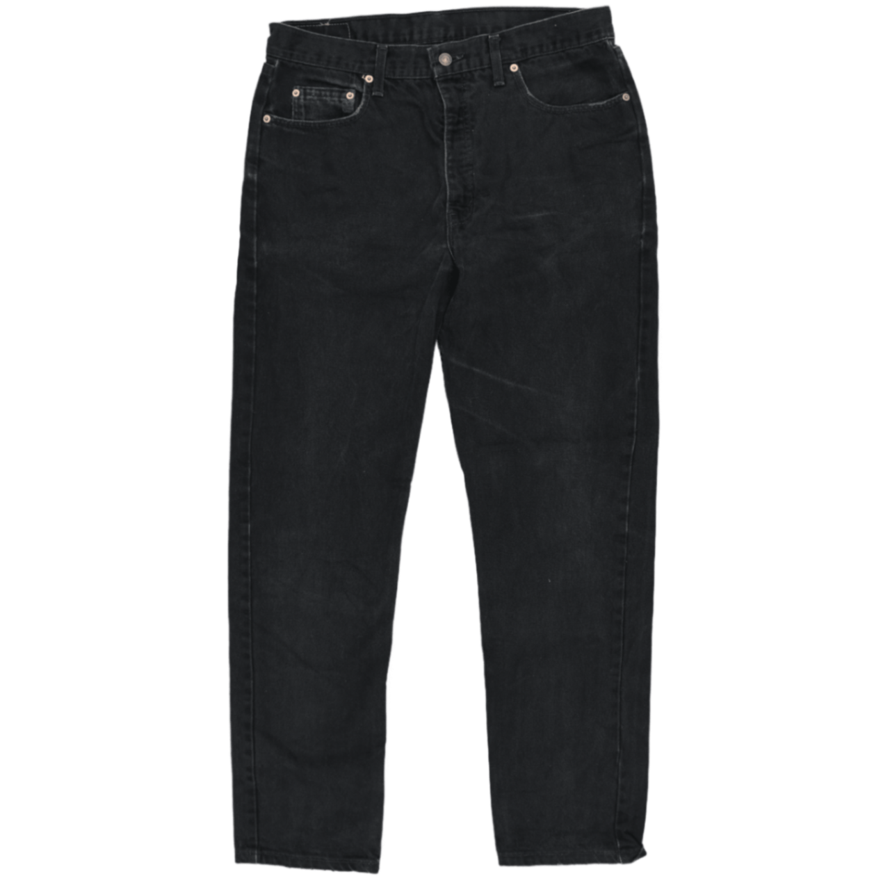 Levi's 615 Vintage Black Straight Fit Jeans W36 L32 Cotton