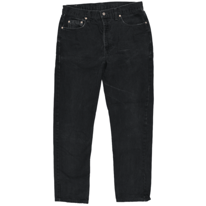 Levi's 615 Vintage Black Straight Fit Jeans W36 L32 Cotton
