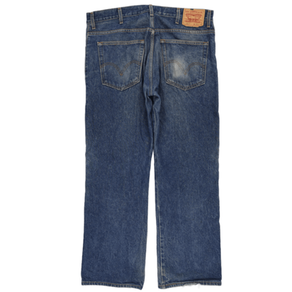 Levi's 517 Bootcut Jeans Blue 38W 30L Vintage Cotton Denim