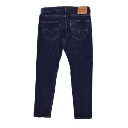 Levi's 512 Slim Tapered Fit Jeans Dark Blue W33 L30 Cotton