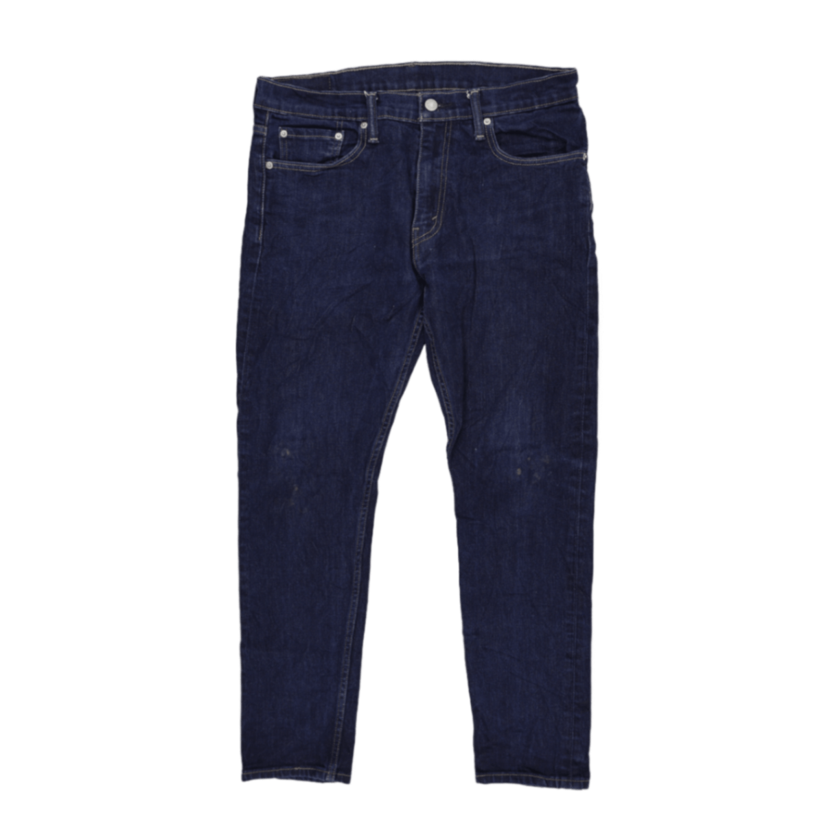 Levi's 512 Slim Tapered Fit Jeans Dark Blue W33 L30 Cotton