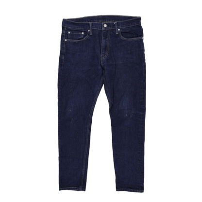 Levi's 512 Slim Tapered Fit Jeans Dark Blue W33 L30 Cotton