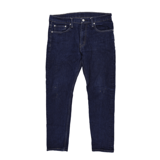 Levi's 512 Slim Tapered Fit Jeans Dark Blue W33 L30 Cotton